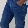 Mid Wash Slim Fit Jeans