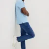 Mid Wash Slim Fit Jeans